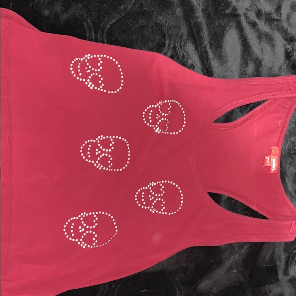 Skull crop top